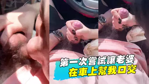 第一次尝试让老婆在车上帮我口交
